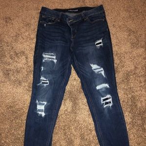 Maurice’s Distressed Skinny Jeans